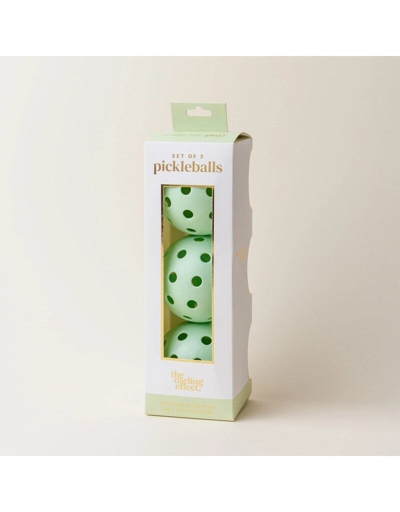 The Darling Effect Darling Effect Pickleball Ball Set - Green