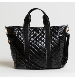 Scout Scout On the Clock Black Quilted