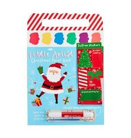 Mud Pie Mud Pie Holiday Watercolor Book XMas Blue