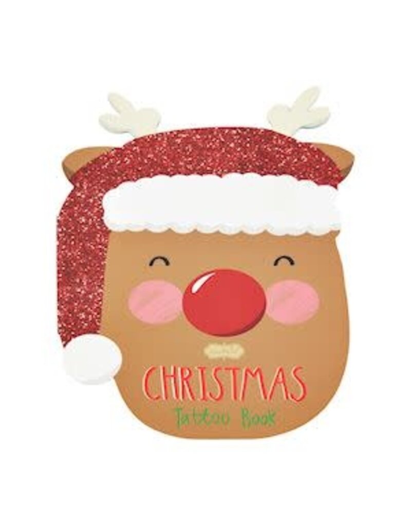 Mud Pie Mud Pie Holiday Glow Tattoo Book Reindeer