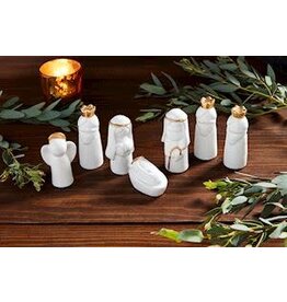 Mud Pie Mud Pie Holiday Nativity Set Boxed