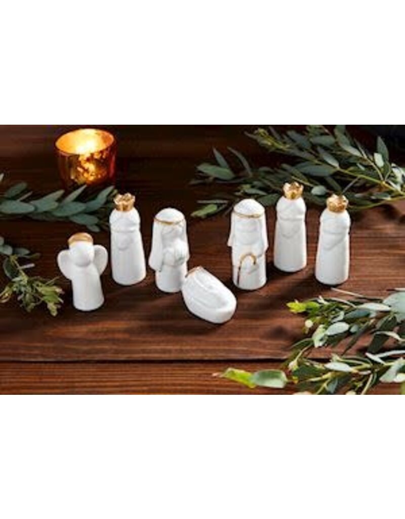 Mud Pie Mud Pie Holiday Nativity Set Boxed