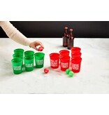 Mud Pie Mud Pie Holiday Christmas Beer Pong Set