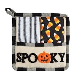 Mud Pie Mud Pie Fall Pot Holder Towel Spooky
