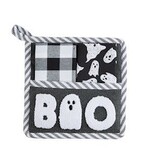 Mud Pie Mud Pie Fall Pot Holder Towel Boo