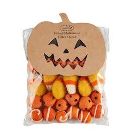 Mud Pie Mud Pie Fall Felted Halloween Filler Pumpkin
