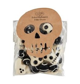 Mud Pie Mud Pie Fall Felted Halloween Filler Skull
