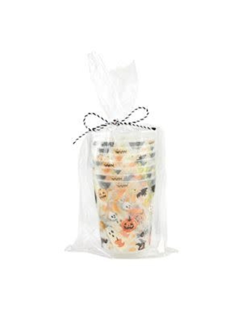 Mud Pie Mud Pie Fall Party Cup Halloween Pattern Glow