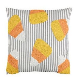 Mud Pie Mud Pie Fall Halloween Pillow Candy Corn