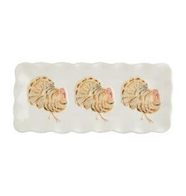 Mud Pie Mud Pie Fall Everything Plate Turkey