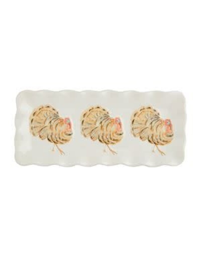 Mud Pie Mud Pie Fall Everything Plate Turkey
