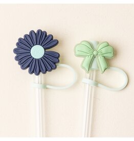 The Darling Effect Darling Effect Straw Topper Set- Cool Mint