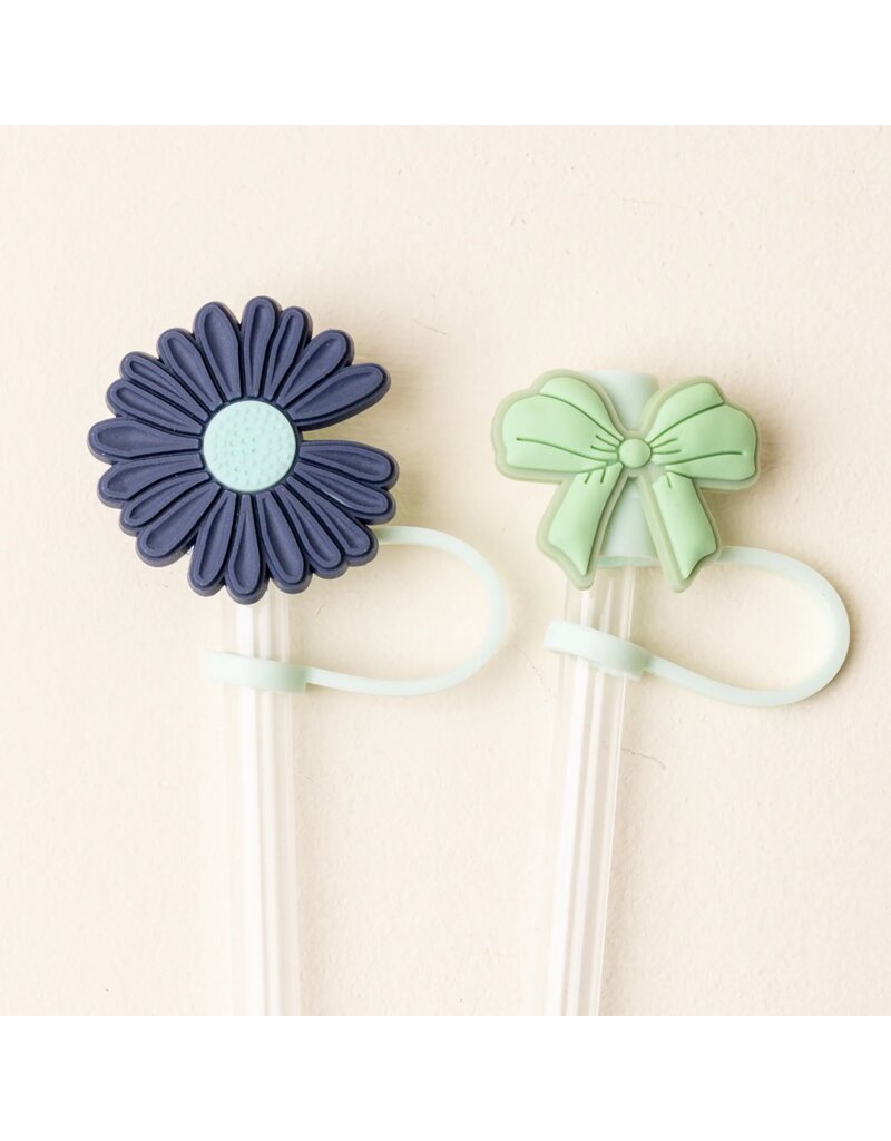 The Darling Effect Darling Effect Straw Topper Set- Cool Mint