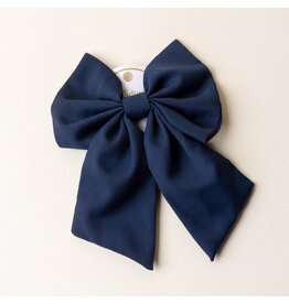 The Darling Effect Darling Effect Hair Bow- Navy