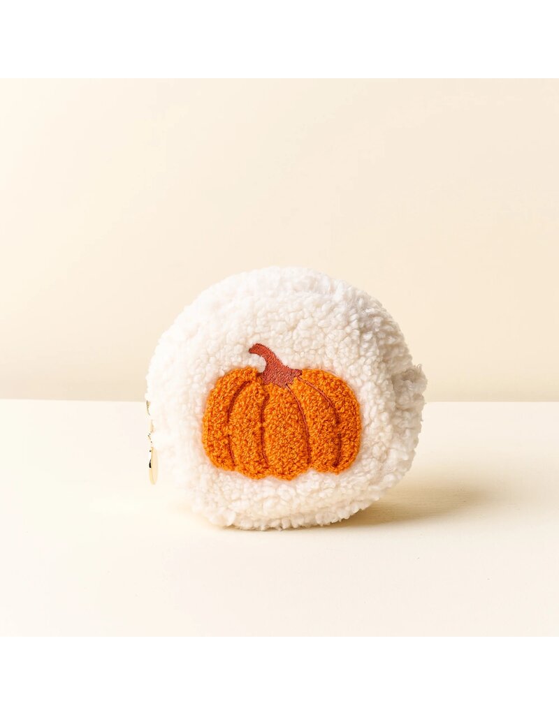 The Darling Effect Darling Effect Teddy Circle Pouch Pumpkin