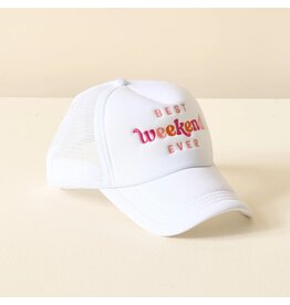 The Darling Effect Darling Effect Trucker Hat Hello Weekend