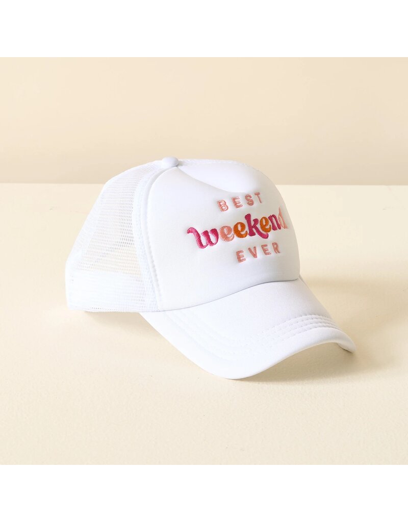 The Darling Effect Darling Effect Trucker Hat Hello Weekend
