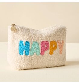 The Darling Effect Darling Effect Teddy Pouch Rectangle Happy