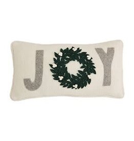 Mud Pie Mud Pie Holiday Mini Felt Pillow Joy Xmas