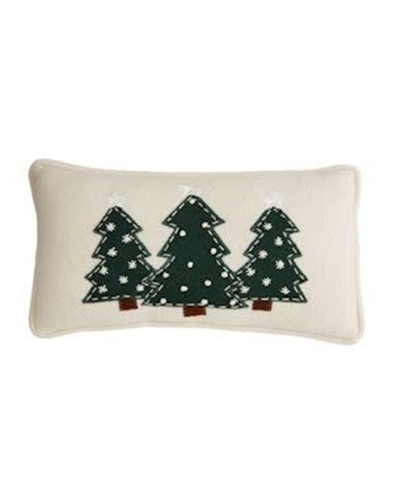 Mud Pie Mud Pie Holiday Mini Felt Pillow Tree Xmas
