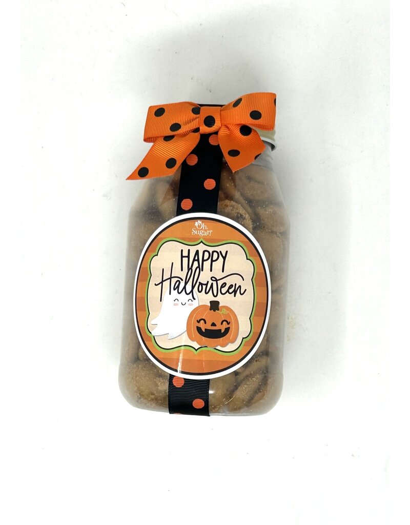 Oh Sugar Halloween Cookie Jar Happy Halloween Ghost