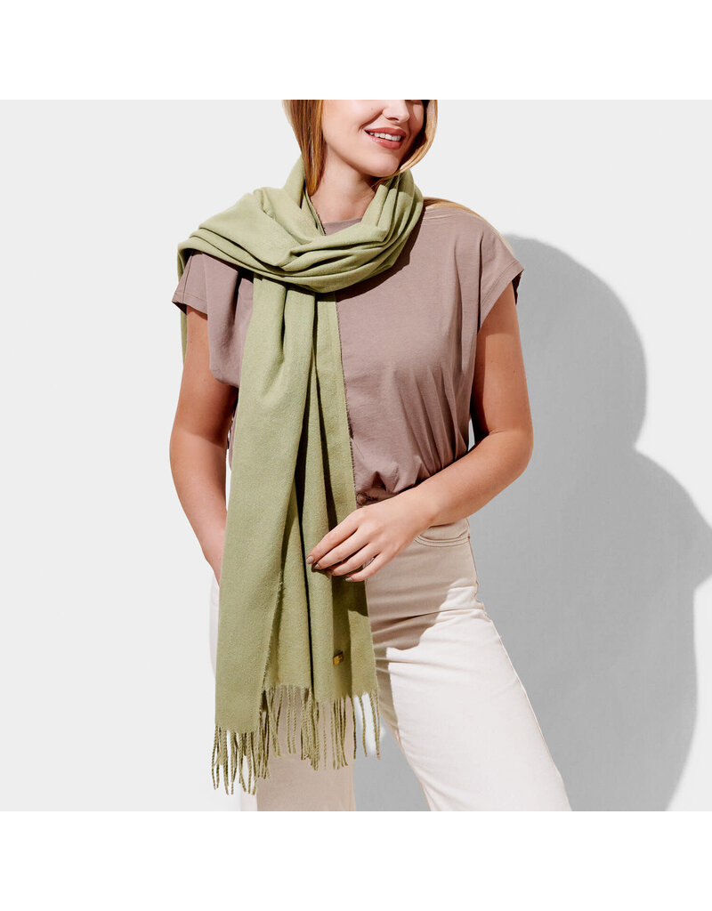 Katie Loxton Katie Loxton Blanket Scarf- Olive