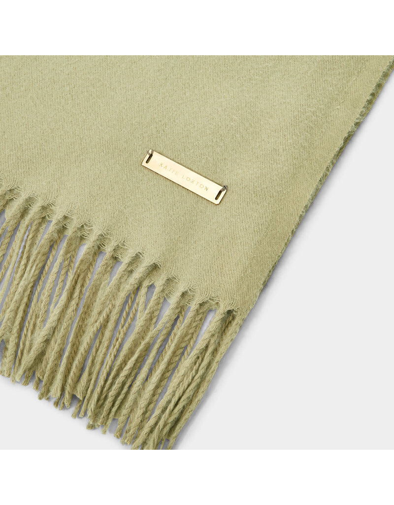 Katie Loxton Katie Loxton Blanket Scarf- Olive