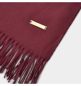 Katie Loxton Katie Loxton Blanket Scarf- Plum