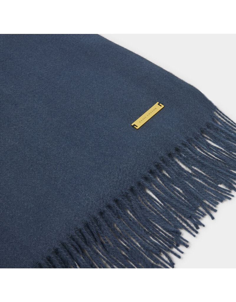 Katie Loxton Katie Loxton Blanket Scarf- Navy