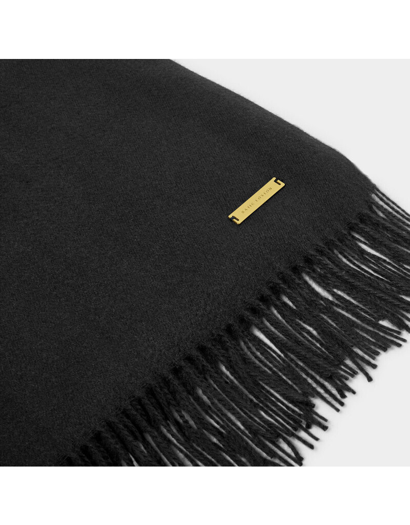 Katie Loxton Katie Loxton Blanket Scarf- Black