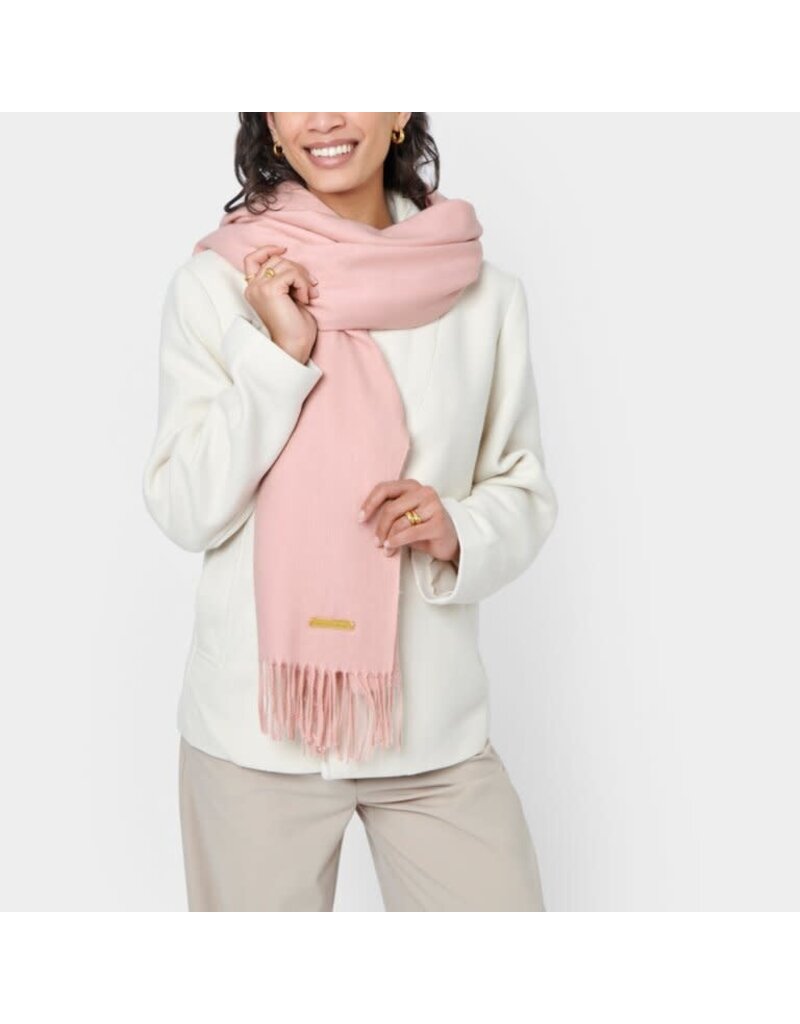 Katie Loxton Katie Loxton Blanket Scarf- Dusty Rose