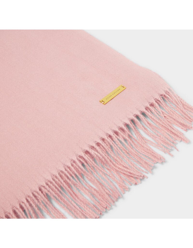 Katie Loxton Katie Loxton Blanket Scarf- Dusty Rose