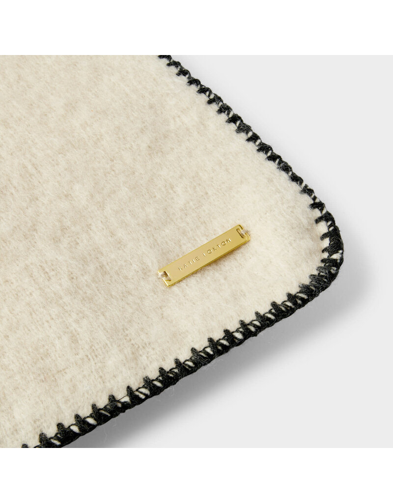 Katie Loxton Katie Loxton Whipstitch Scarf- Cream