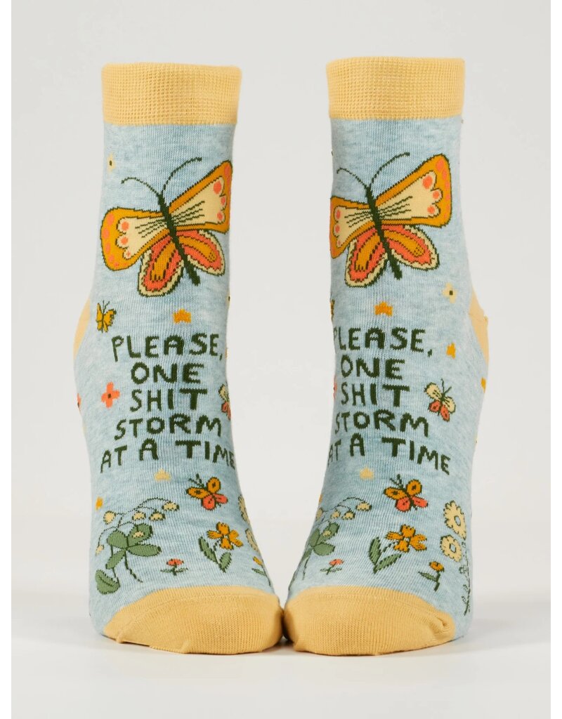 Blue Q Blue Q Women's Ankle Socks Shitstorm