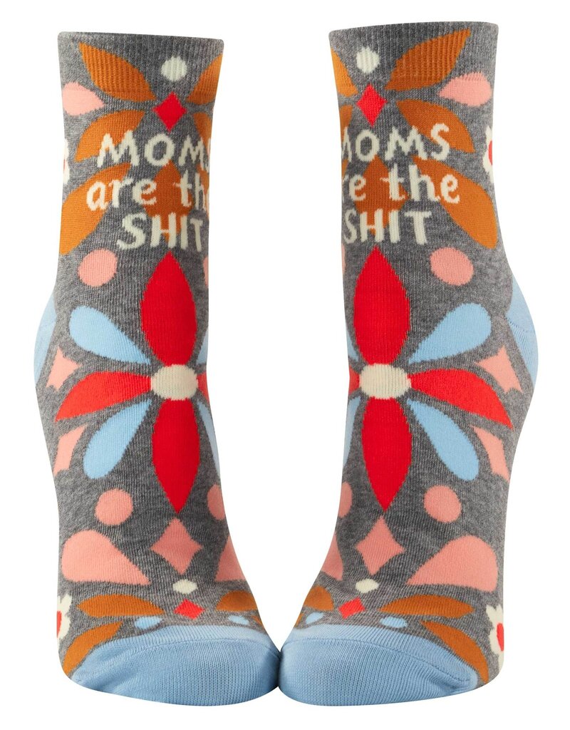 Blue Q Blue Q Women's Ankle Socks Moms are the Shit