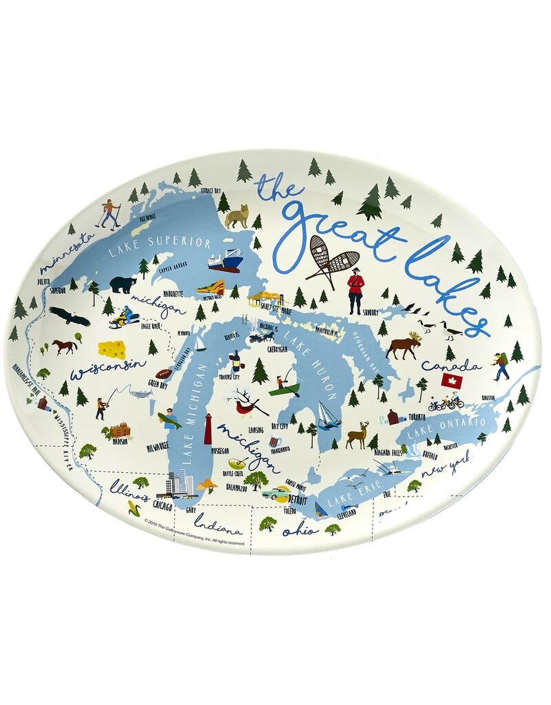 Galleyware Platter Great Lakes