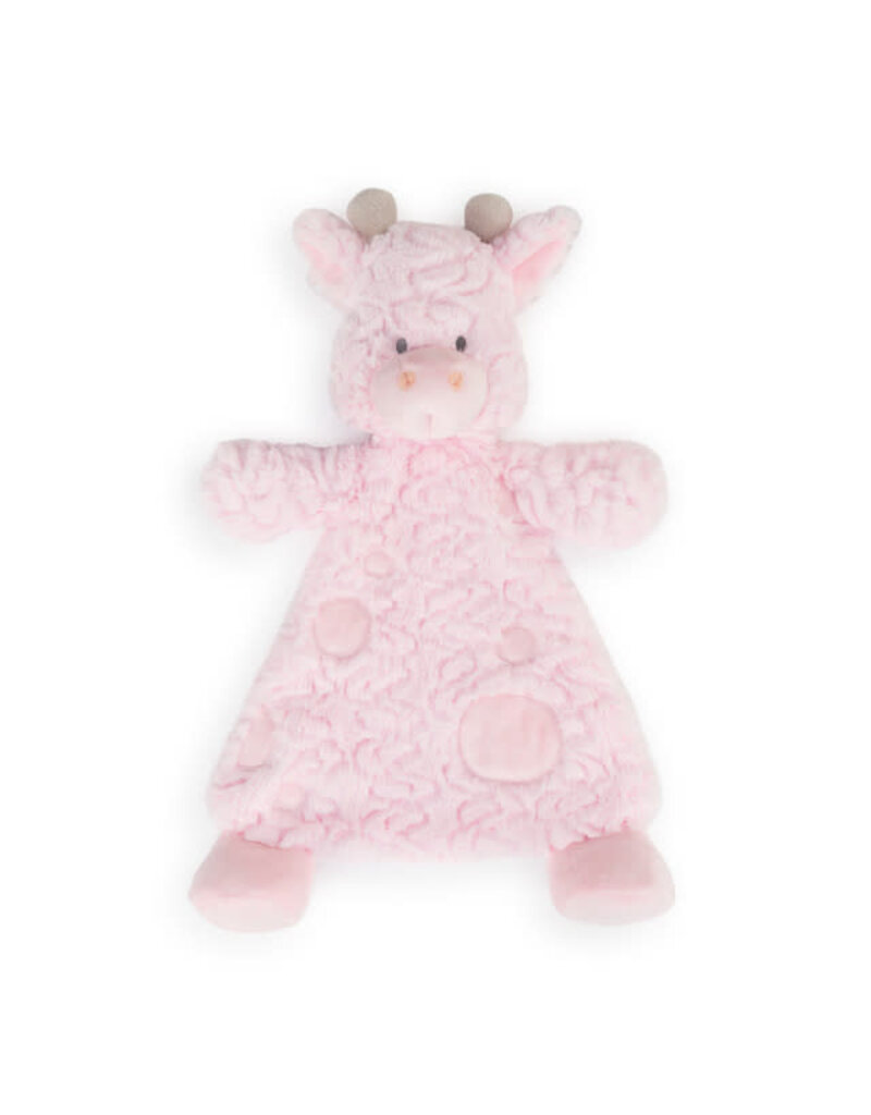 Demdaco Demdaco Cozy Rattle Blankie Gracie Giraffe