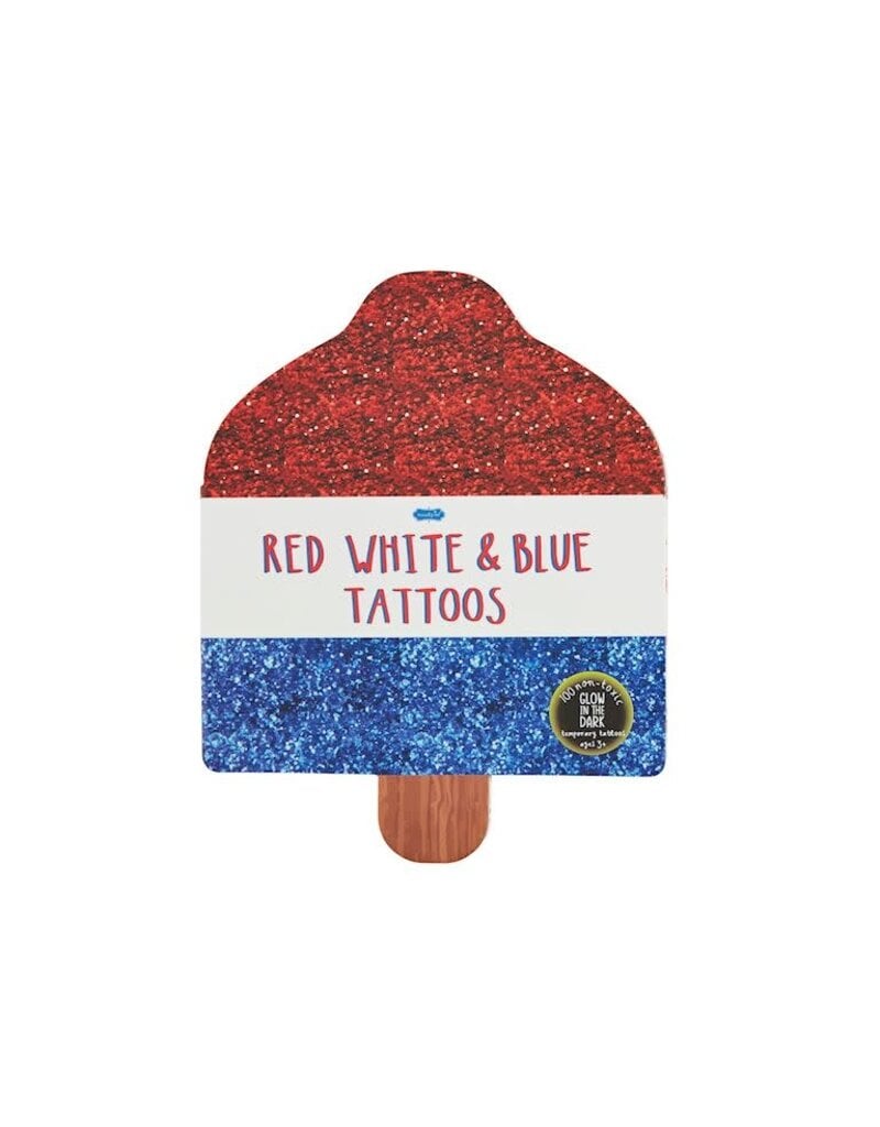 Mud Pie Mud Pie Tattoo Book 4th of July Popsicle