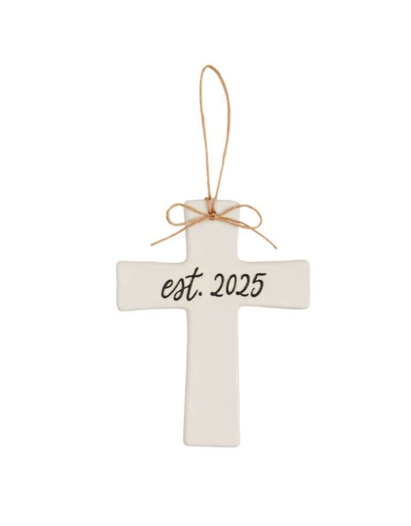 Mud Pie Wedding Cross Est 2025