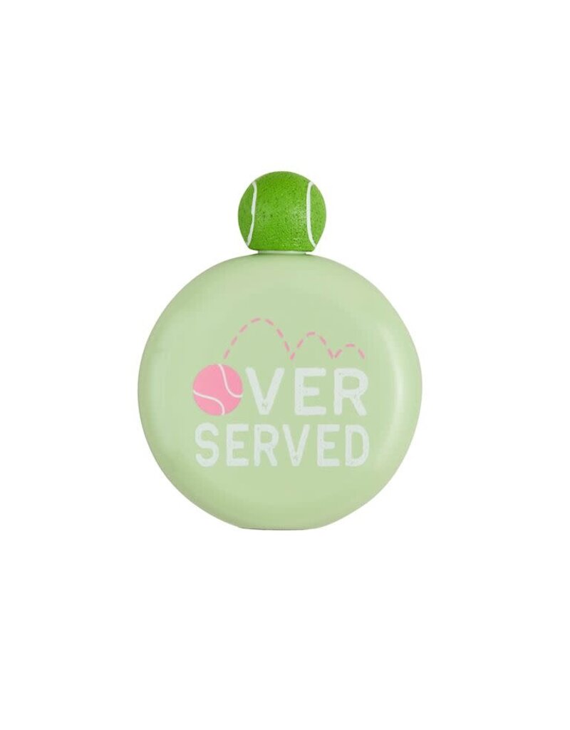Mud Pie Mud Pie Pro Shop Flask Green Tennis
