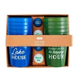 Mud Pie Mud Pie Lake Beer Pong Set