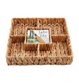 Mud Pie Mud Pie Hyacinth Tray Lake Life Napkin Set