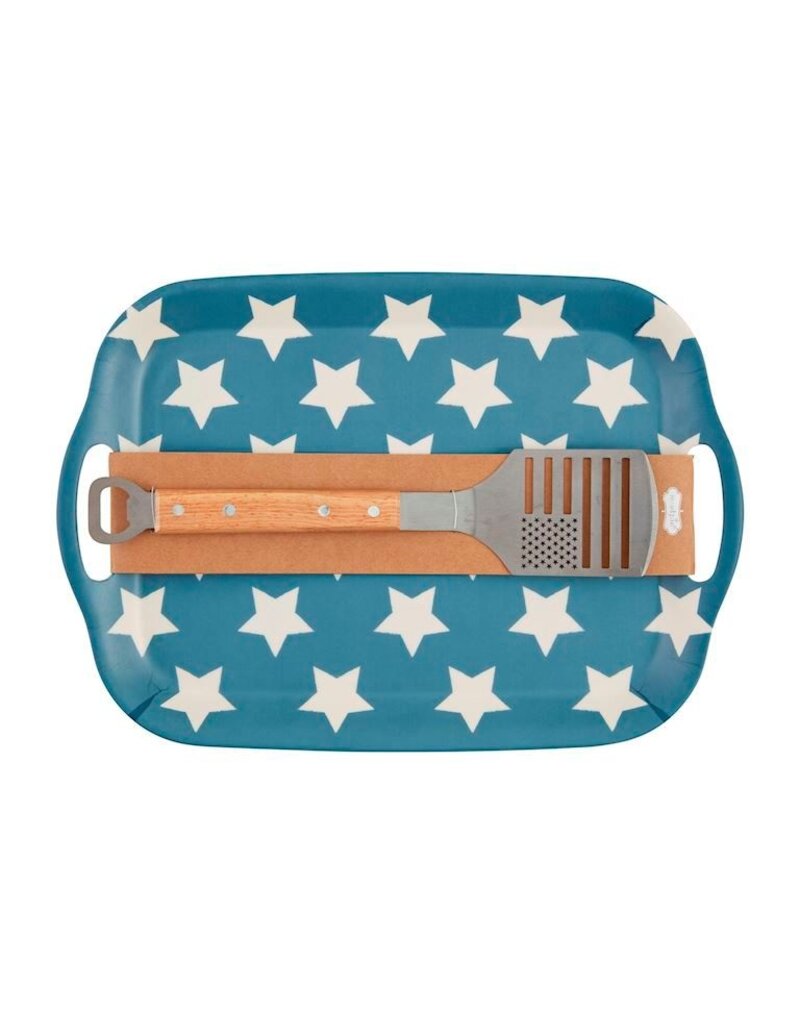 Mud Pie Mud Pie Tray Spatula Set Americana