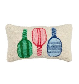 Mud Pie Mud Pie Pillow Wool Hook Pickleball