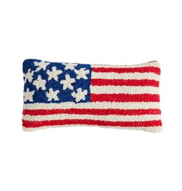 Mud Pie Mud Pie Pillow Wool Hook Flag