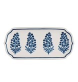 Mud Pie Mud Pie Everything Tray Bloom Print Blue