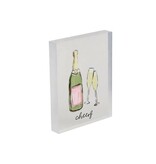 Mud Pie Mud Pie Acrylic Wedding Plaque Cheers