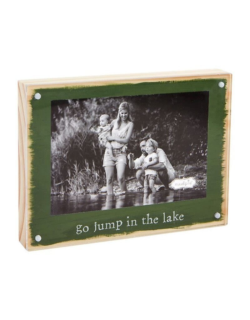 Mud Pie Mud Pie Acrylic Magnet Frame Go Jump Lake