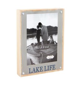 Mud Pie Mud Pie Acrylic Magnet Frame Lake Life