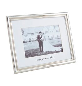 Mud Pie Mud Pie Metal Frame Happily 5x7